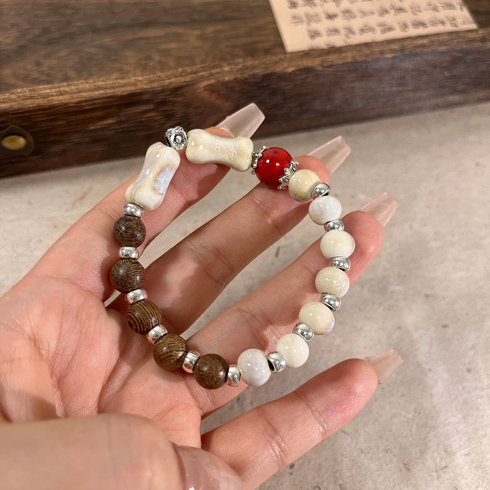 Porcelain Bracelet - A New Chinese-style National Trendy Accessory for Women
