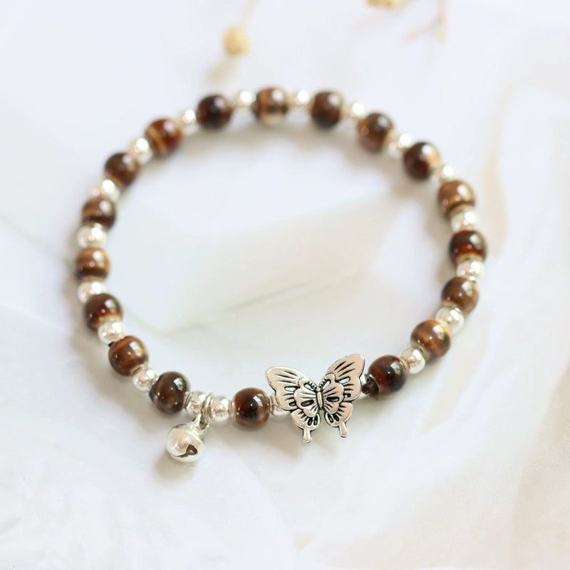 Butterfly Porcelain Bracelet - Modern Oriental Design
