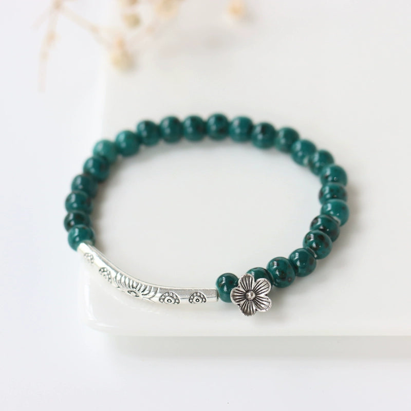 Chinese Ceramic Couple Bracelet - Student Love Tokens