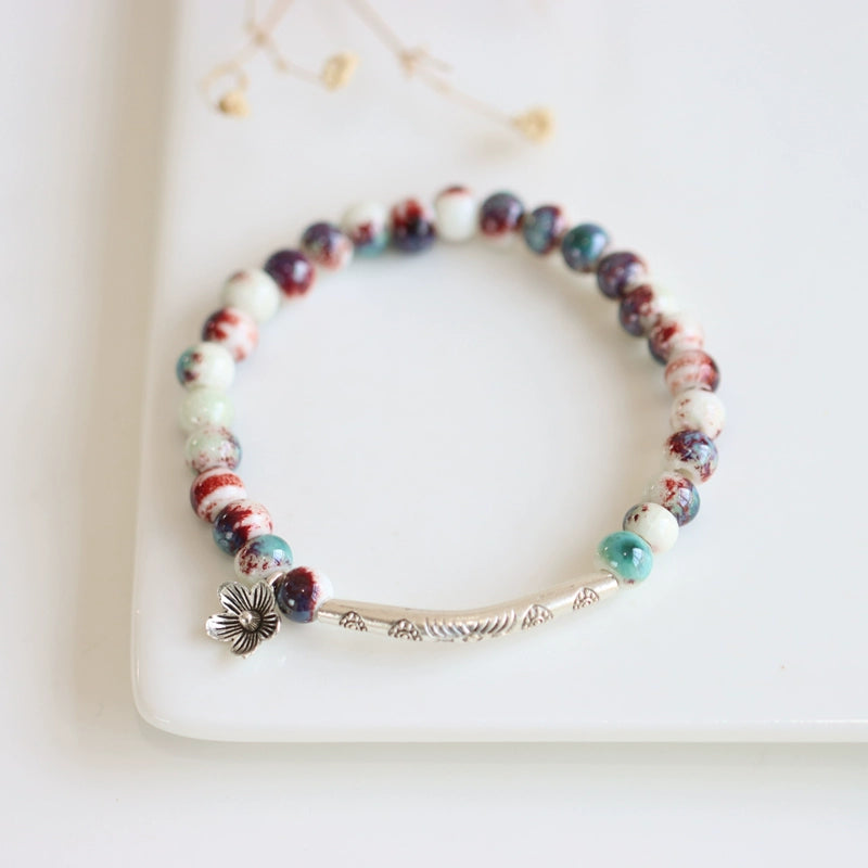 Chinese Ceramic Couple Bracelet - Student Love Tokens