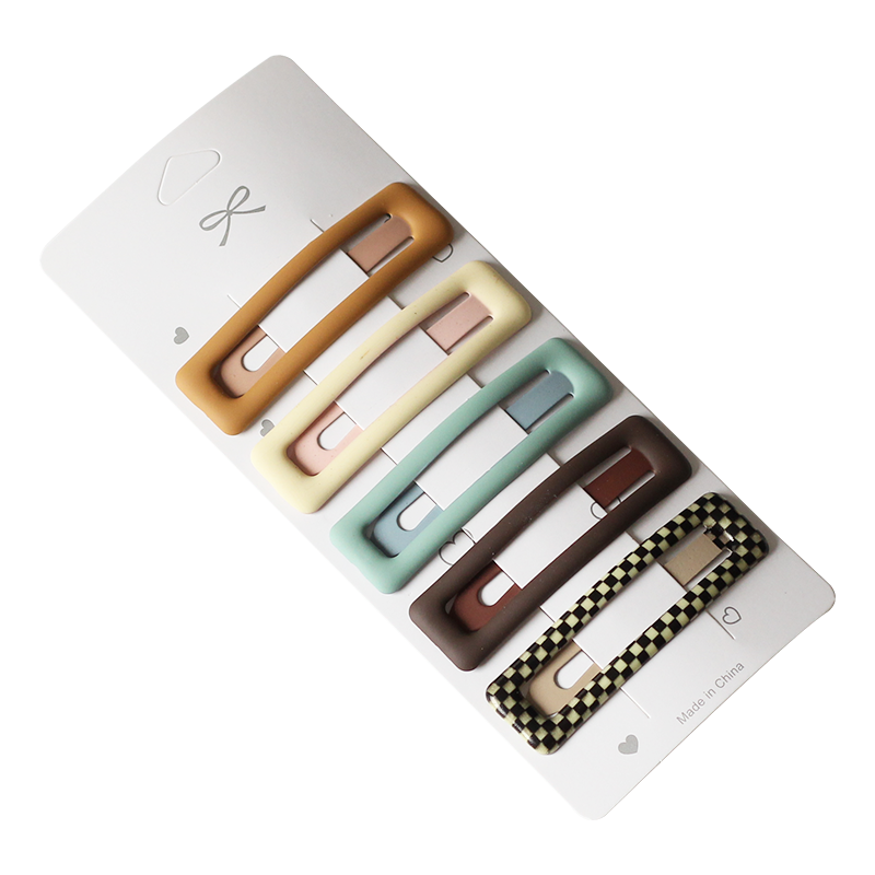 Set Of Five Hair Clips, Trendy And Stylish For Women To Manage Hair