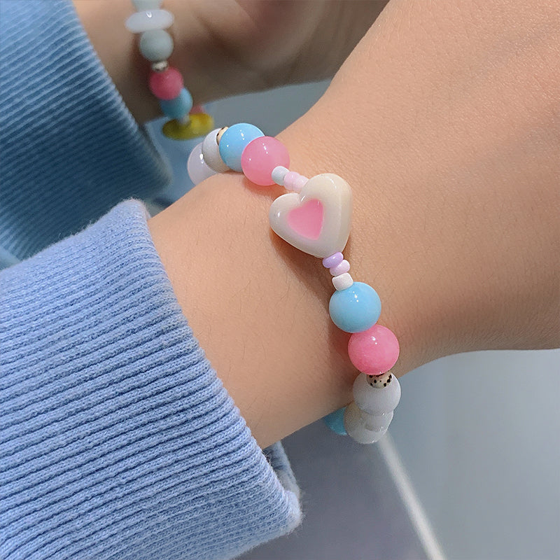 Multicolored Bead Star Bracelet - New Arrival of a Unique, Light Luxury, and Versatile Accessory.