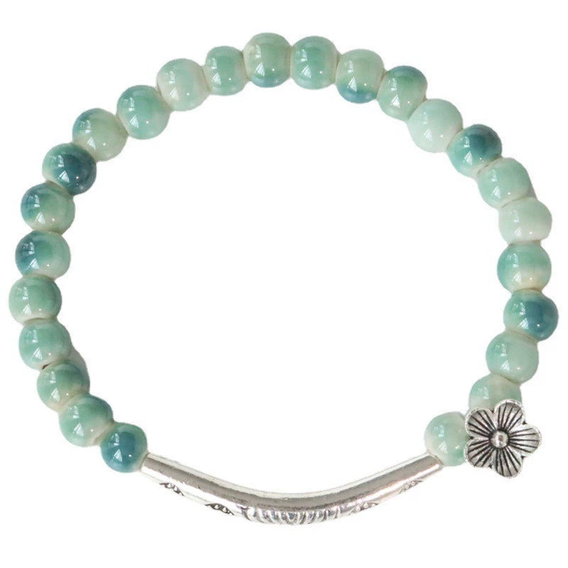 Chinese Ceramic Couple Bracelet - Student Love Tokens