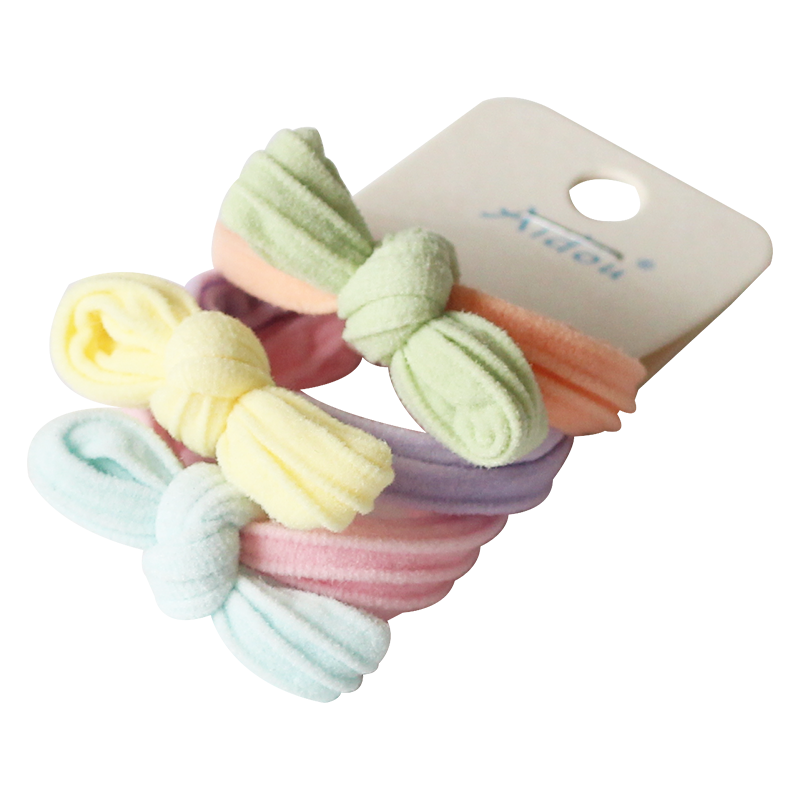 Set Of Three Seamless Hair Ties, Cute And Stylish For Tying Hair