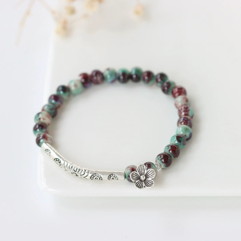 Chinese Ceramic Couple Bracelet - Student Love Tokens