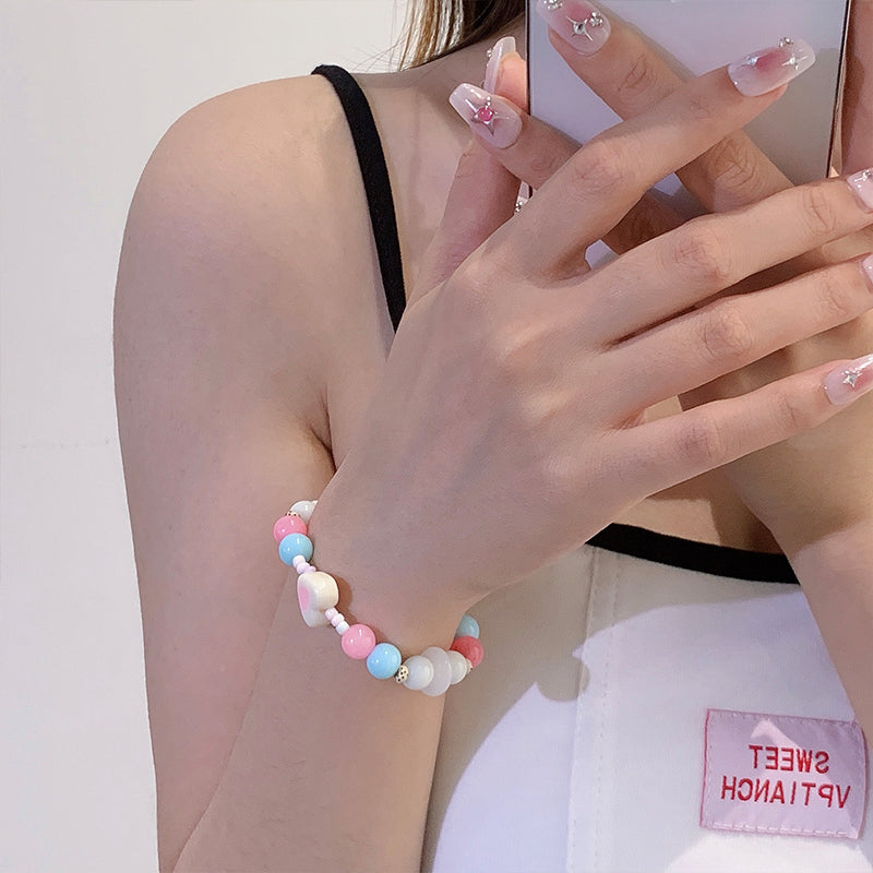 Multicolored Bead Star Bracelet - New Arrival of a Unique, Light Luxury, and Versatile Accessory.