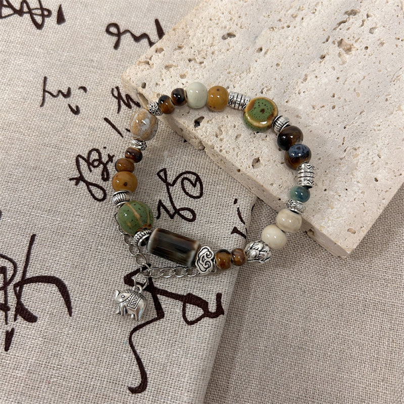 Porcelain Bracelet for Women - New Arrival of Light Luxury, Exquisite, and High-Aesthetic Accessory