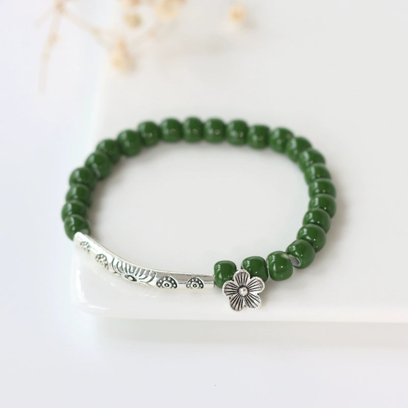 Chinese Ceramic Couple Bracelet - Student Love Tokens