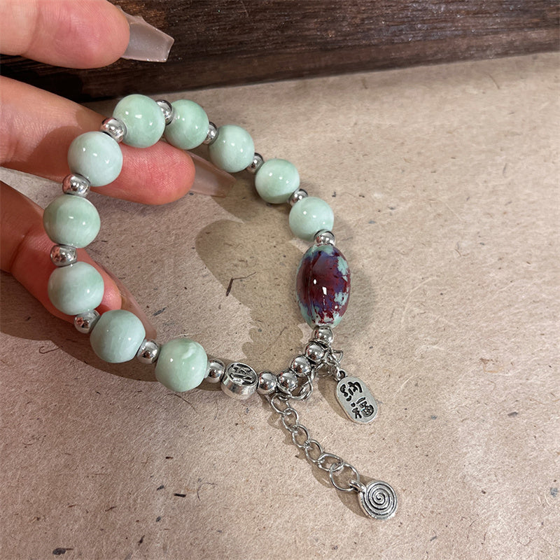 Handmade Porcelain New Chinese-style Bracelet for Women