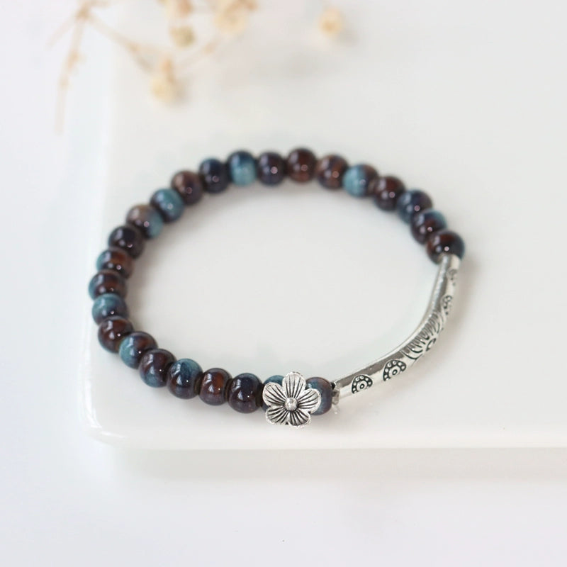 Chinese Ceramic Couple Bracelet - Student Love Tokens