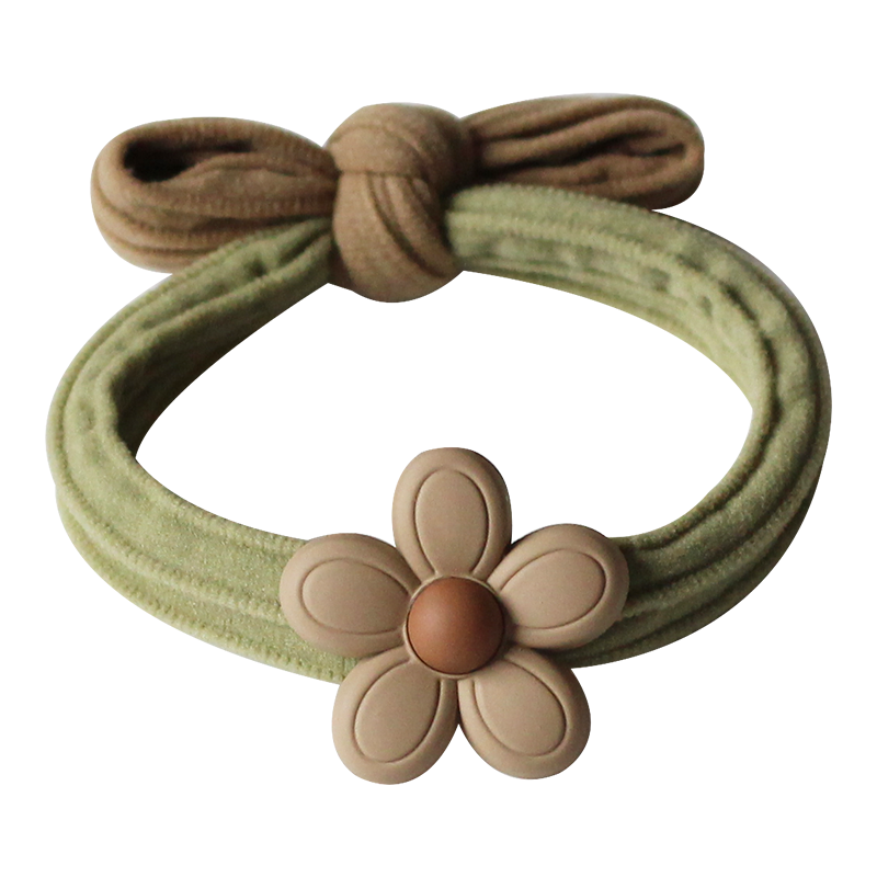 Flower Hair Ties, Seamless And Stylish For Women To Tie Hair