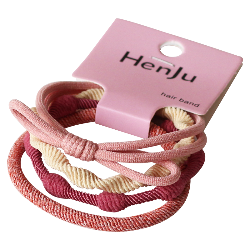 Candy-colored Hair Tie, Trendy Elastic for Hairstyles, Minimalist Cute Hair Accessory for Women