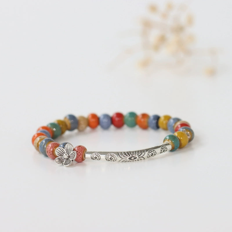 Chinese Ceramic Couple Bracelet - Student Love Tokens