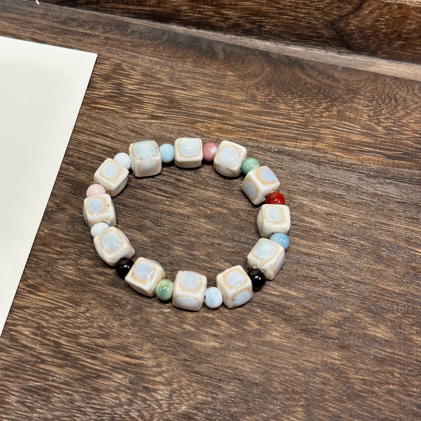 Porcelain Bracelet - A Unique Retro New Chinese-style Beaded Accessory, The New Arrival of Bohemian Handmade Bracelet.