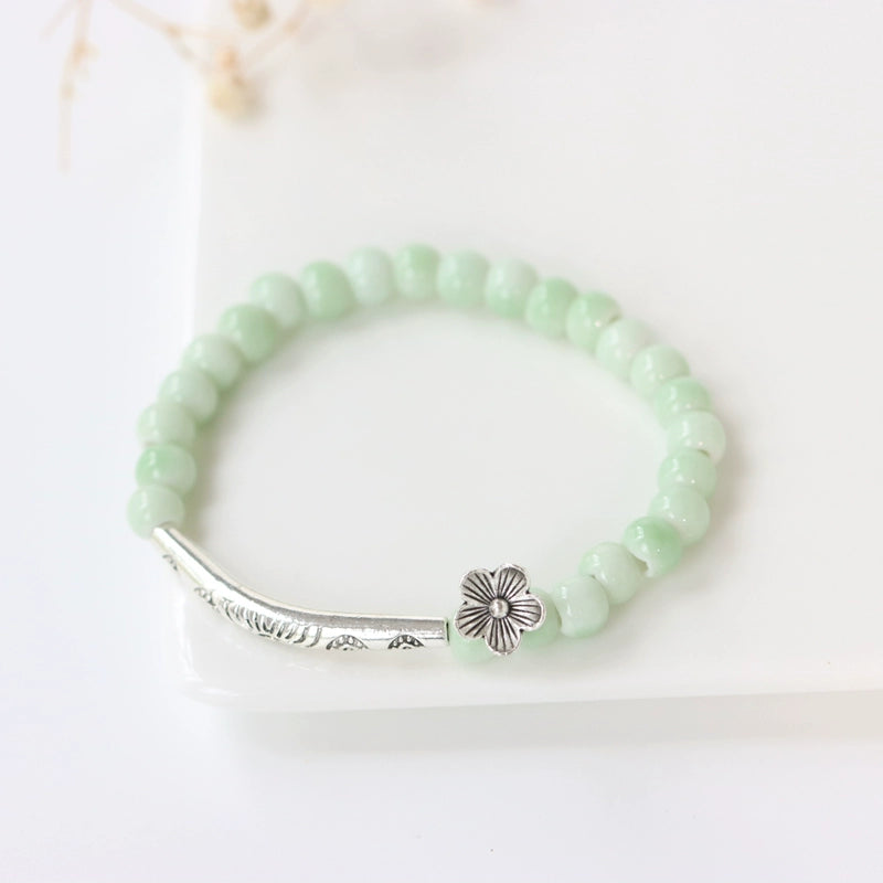 Chinese Ceramic Couple Bracelet - Student Love Tokens