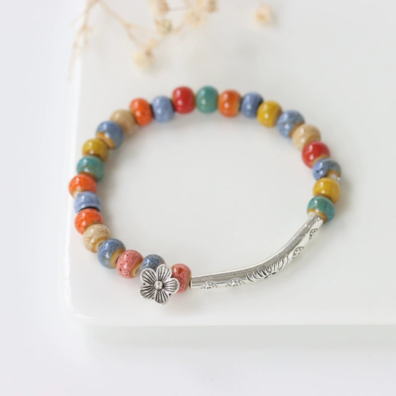 Chinese Ceramic Couple Bracelet - Student Love Tokens