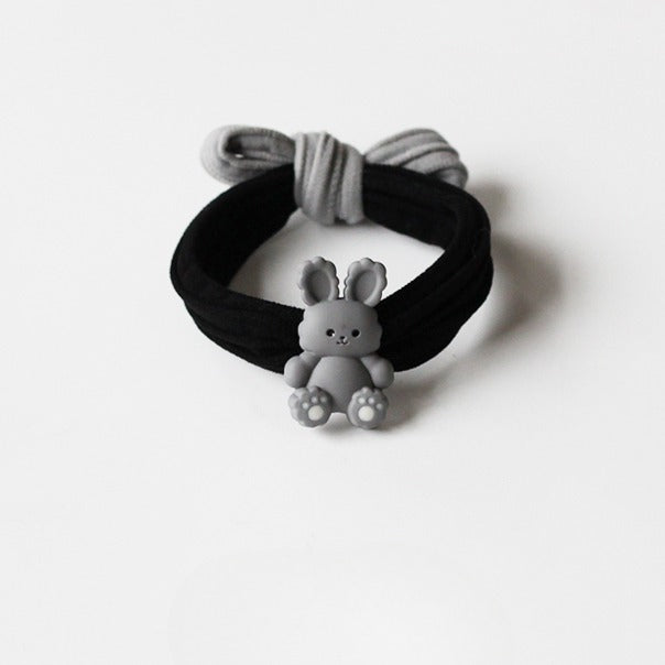 Bunny Hair Tie, 2024 New High-end Seamless Hair Loop, Cute Elastic for Women's Hairstyles