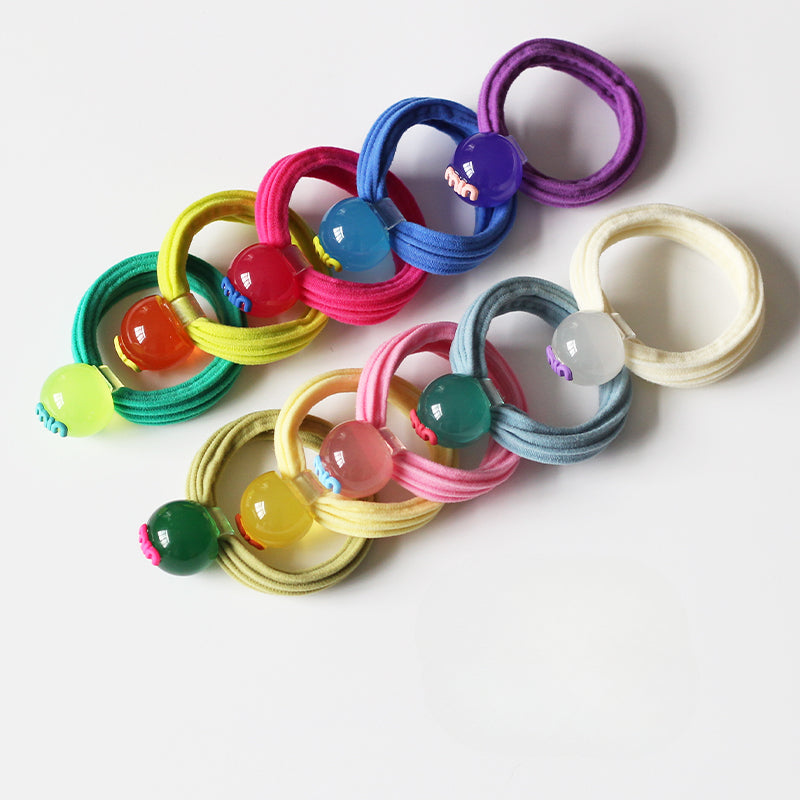Candy-Colored Hair Ties, Cute And Stylish For Women To Tie Hair