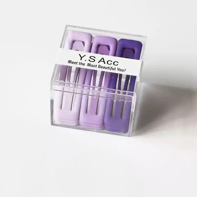 Boxed Hair Clips Women Side BB Clips Trendy New Elegant Hair Accessory Bangs Clips