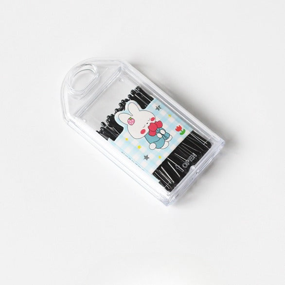 Black Hair Clips Simple And Stylish Hair Accessories Perfect For Bangs Or Stray Hair