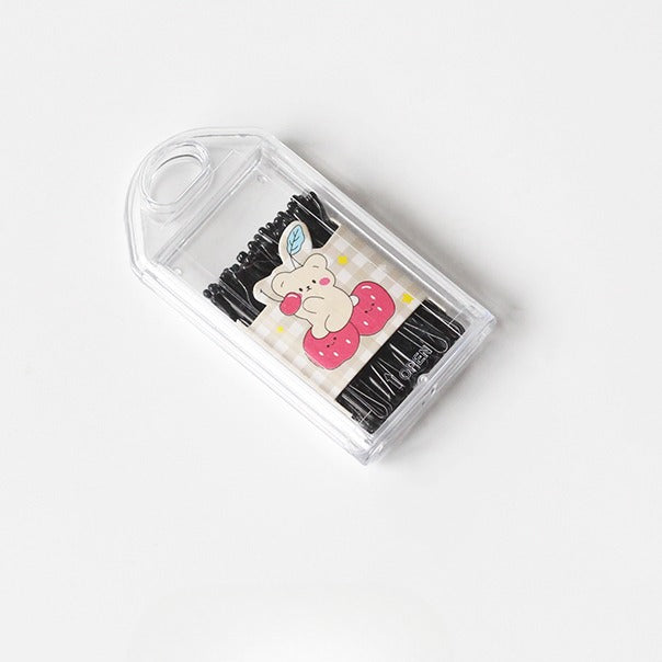 Black Hair Clips Simple And Stylish Hair Accessories Perfect For Bangs Or Stray Hair