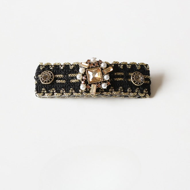 Baroque Style Hair Clips for Women - Side Clips, 2023 Trendy New Elegant Hairpins, Retro Bang Clips and Hair Accessories
