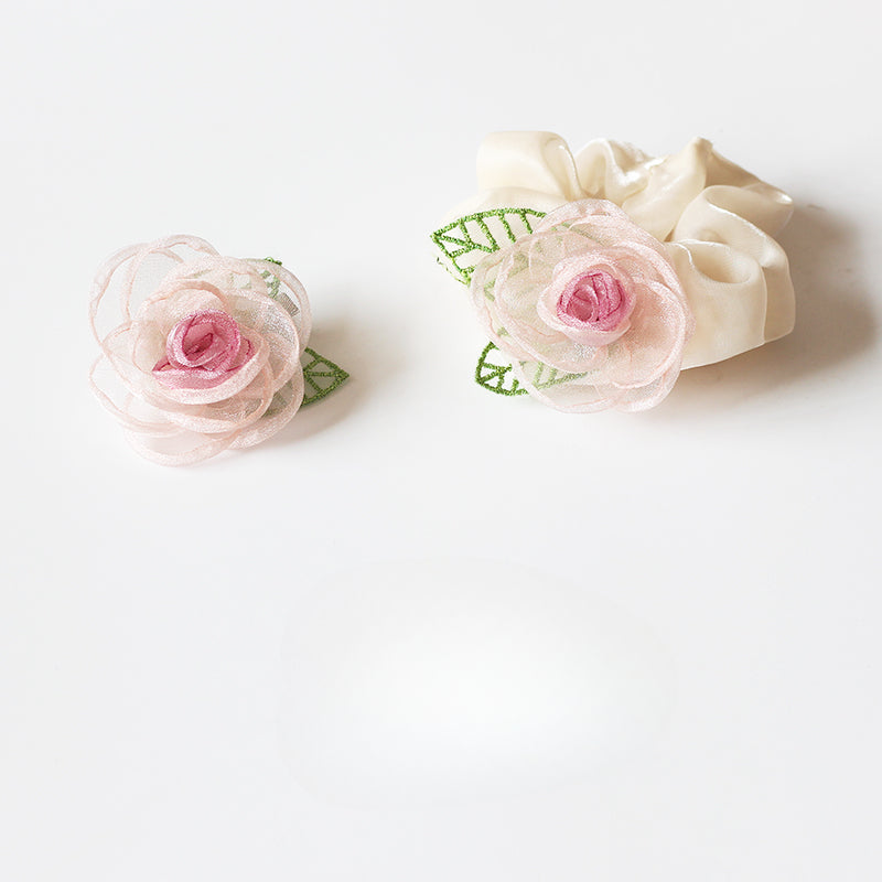 Rose Hair Ties, Elegant And Durable For Women To Tie Hair