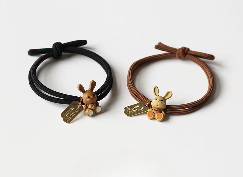 Cute Bunny Hair Ties, Sweet And Stylish For Women To Tie Hair