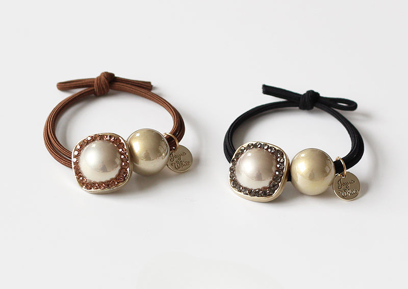 Faux Pearl Hair Ties, High-End And Stylish For Women To Tie Hair