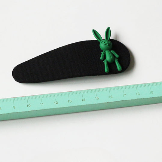 Elegant Green Hairpin, Trendy Side Clip for Stylish Hair Accessories