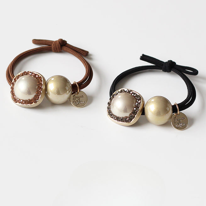 Faux Pearl Hair Ties, High-End And Stylish For Women To Tie Hair