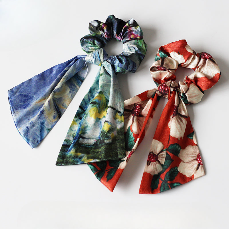Bohemian Style Hair Ties - Premium Hair Bands, 2024 New Hair Ties for Women's Bun Accessories