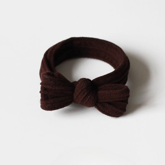 Bow Hair Tie High Elasticity Durable Hairband Simple Hair Accessory For Women Stylish Hair Rope