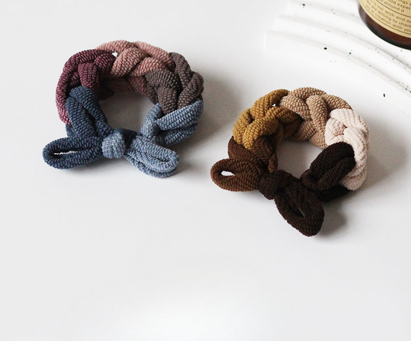 Knitted Hair Ties, Trendy And Durable For Women To Tie Hair