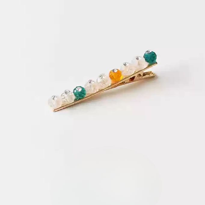 Minimalist Small Square Hair Clips - 2024 Trendy Side Clips for Women, Premium Bang Clips and Forehead Hair Accessories