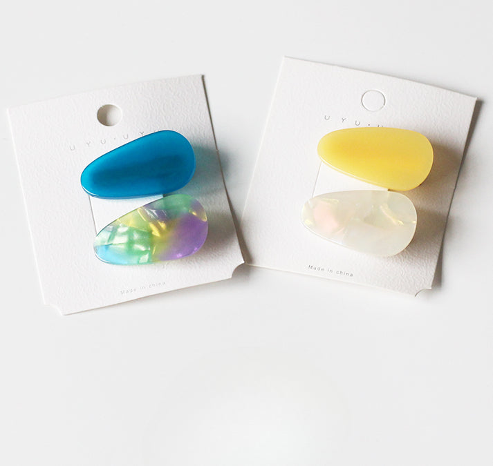 Set Of Two Hair Clips, Trendy And Stylish For Women To Style Hair