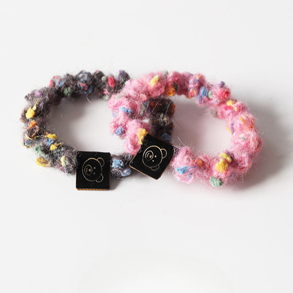 Furry Hair Ties, Trendy And Durable For Women To Tie Hair In Winter
