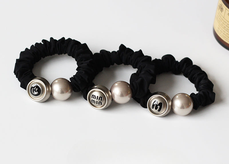 Faux Pearl Hair Ties, Elegant And Trendy For Women To Style Hair