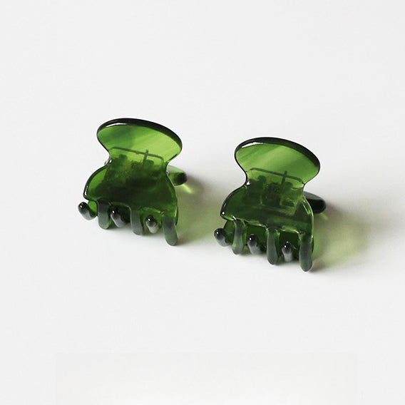 Small Claw Clip, Trendy and Elegant Acrylic Hair Accessory (1.7cm)