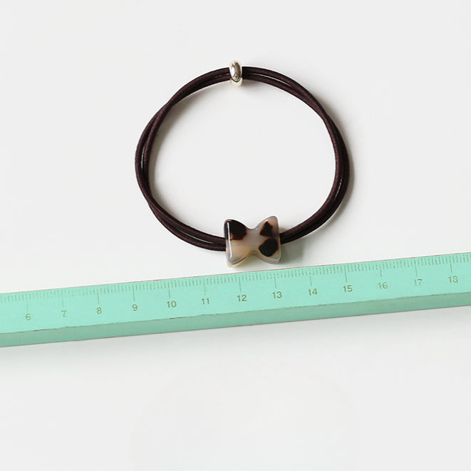 Heart Hair Tie for Women - Simple New Design Elastic Band,Elegant Hair Ties and Small Elastic Hair Loop