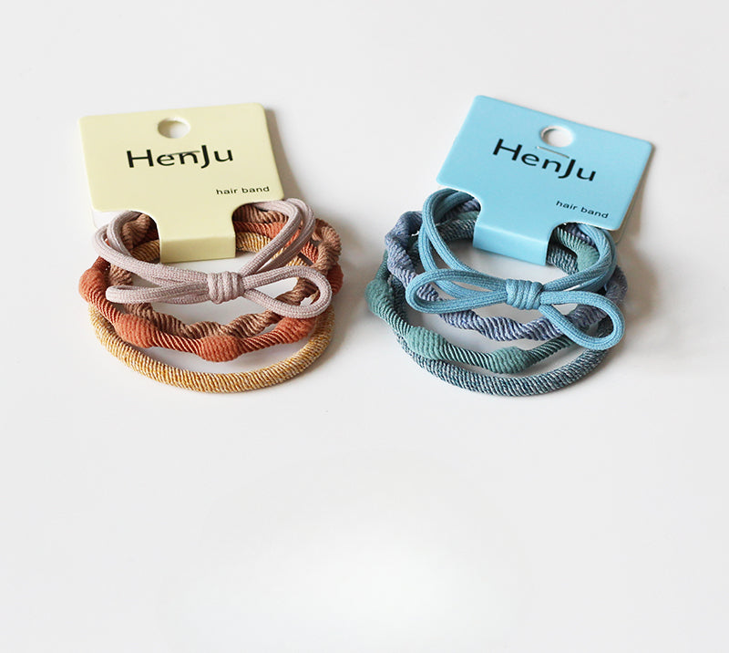 Candy-colored Hair Tie, Trendy Elastic for Hairstyles, Minimalist Cute Hair Accessory for Women