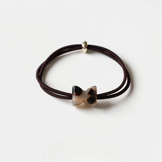 Heart Hair Tie for Women - Simple New Design Elastic Band,Elegant Hair Ties and Small Elastic Hair Loop