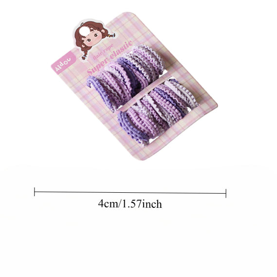 Dopamine Hair Tie Simple Headband New High-End Ponytail Band Women Elastic Hair Accessory