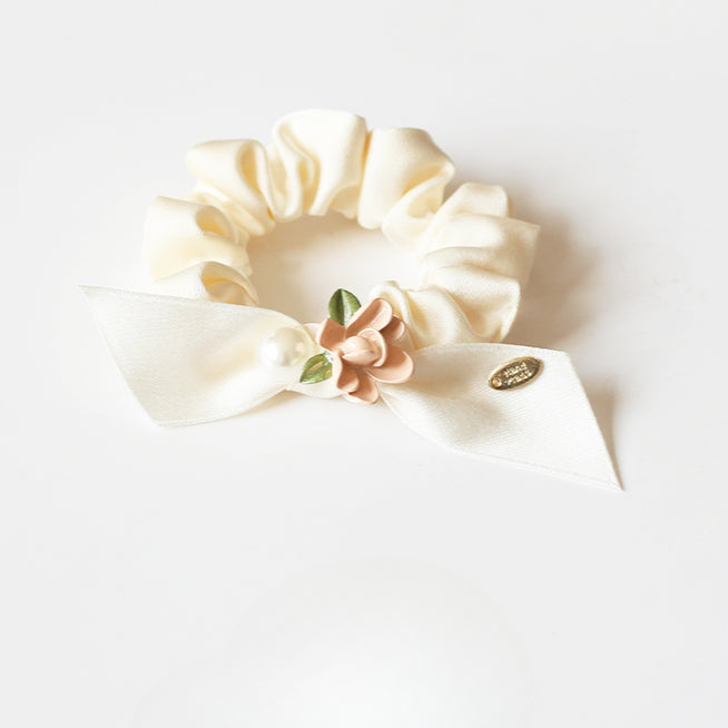 Rose Large Intestine Hair Tie - Trendy Elegant Elastic Band for Women's Hair Ties, Premium Hair Accessory