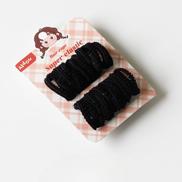 Dopamine Hair Tie Simple Headband New High-End Ponytail Band Women Elastic Hair Accessory