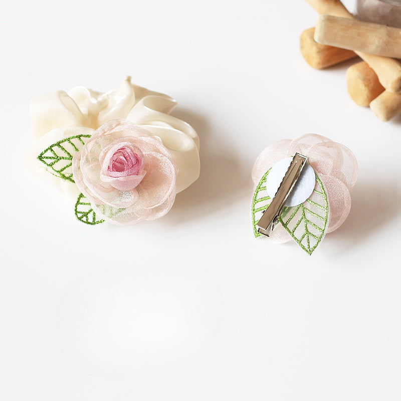 Rose Hair Ties, Elegant And Durable For Women To Tie Hair