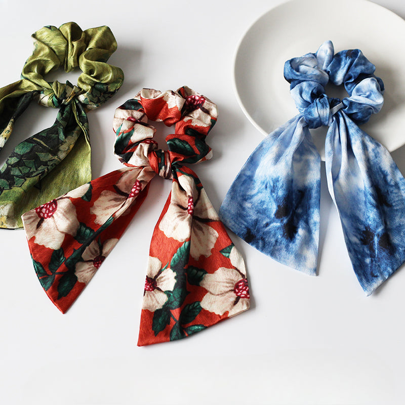 Bohemian Style Hair Ties - Premium Hair Bands, 2024 New Hair Ties for Women's Bun Accessories