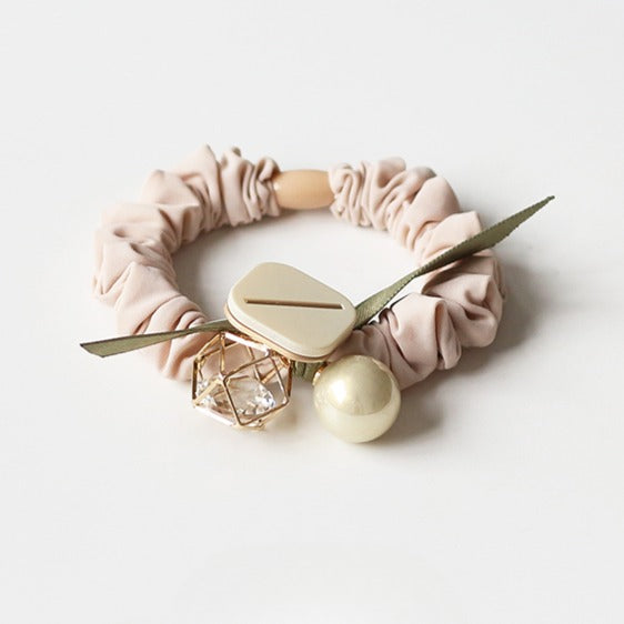 Premium Hair Tie - Trendy 2023 New Hair Band, Japanese and Korean Inspired Thick Elastic Band for Women's Hair Ties