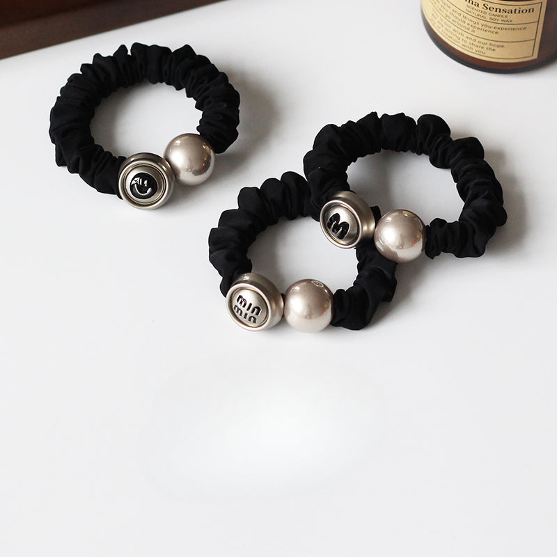 Faux Pearl Hair Ties, Elegant And Trendy For Women To Style Hair