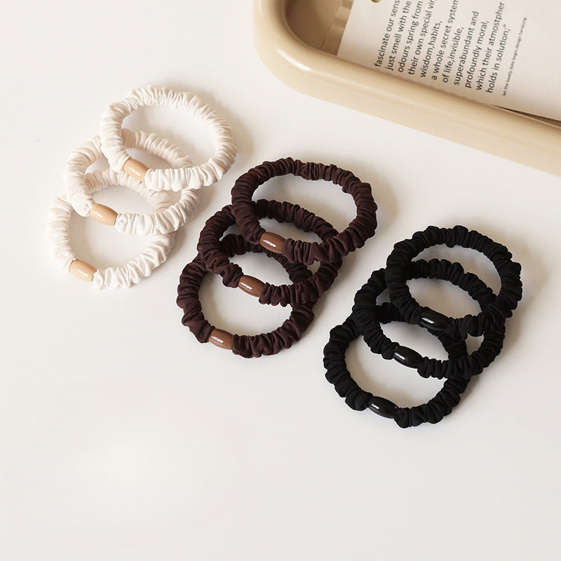 Elegant Hair Ties - Simple Elastic Bands for Women's Hair Ties and Ponytail Holders(Three-Piece Set)